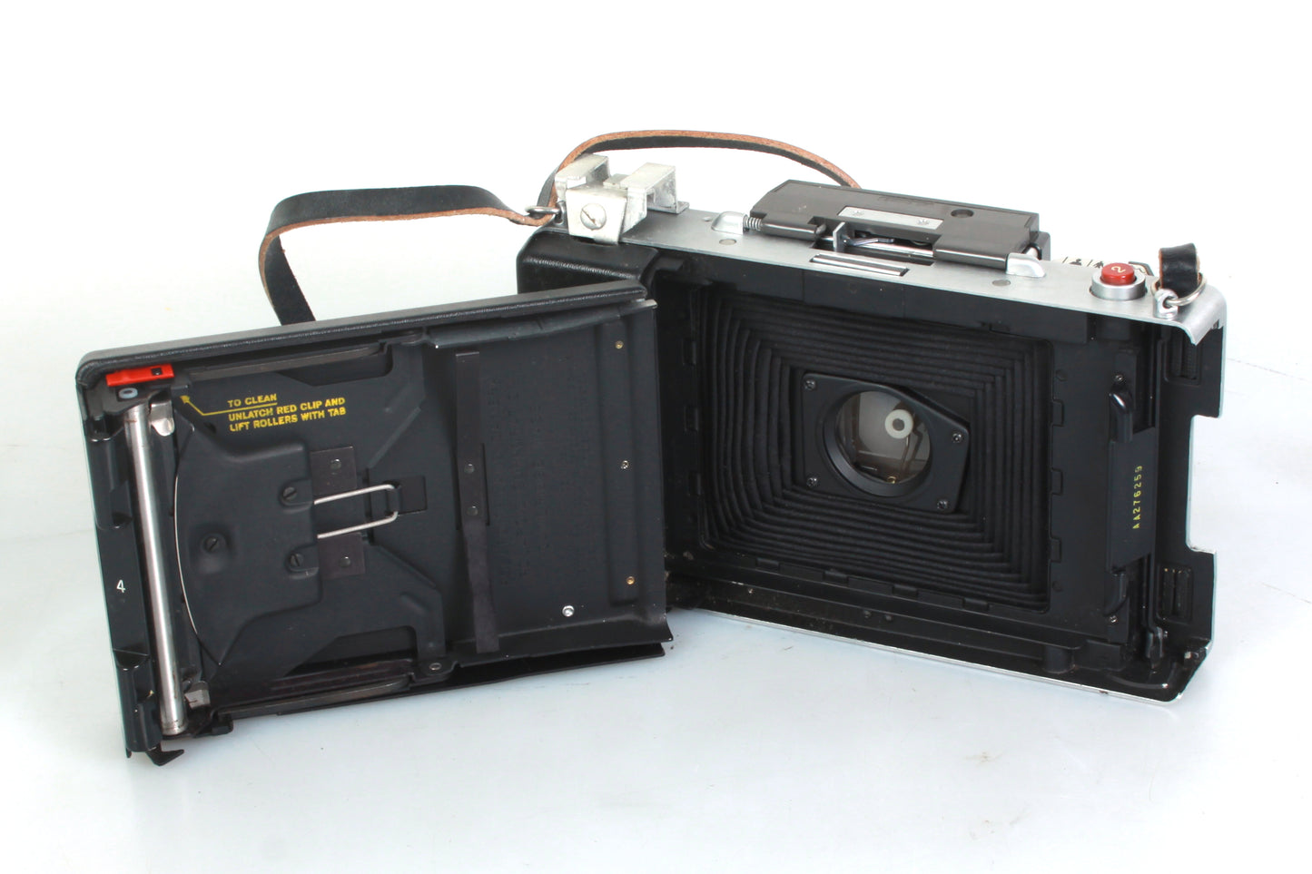 Vintage Polaroid Automatic 100 Land Camera W Cable Release/Close Up/Case/Filters