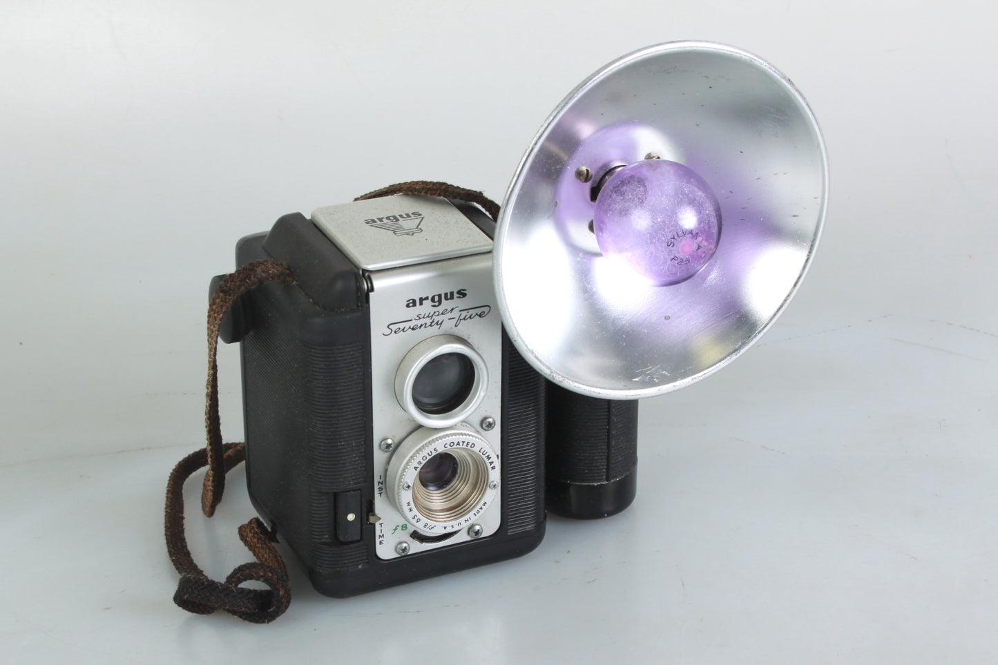 Argus Super Seventy-Five Art Deco Camera W Flash Gun
