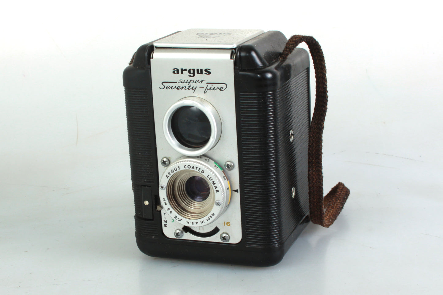 Argus Super Seventy-Five Art Deco Camera W Flash Gun