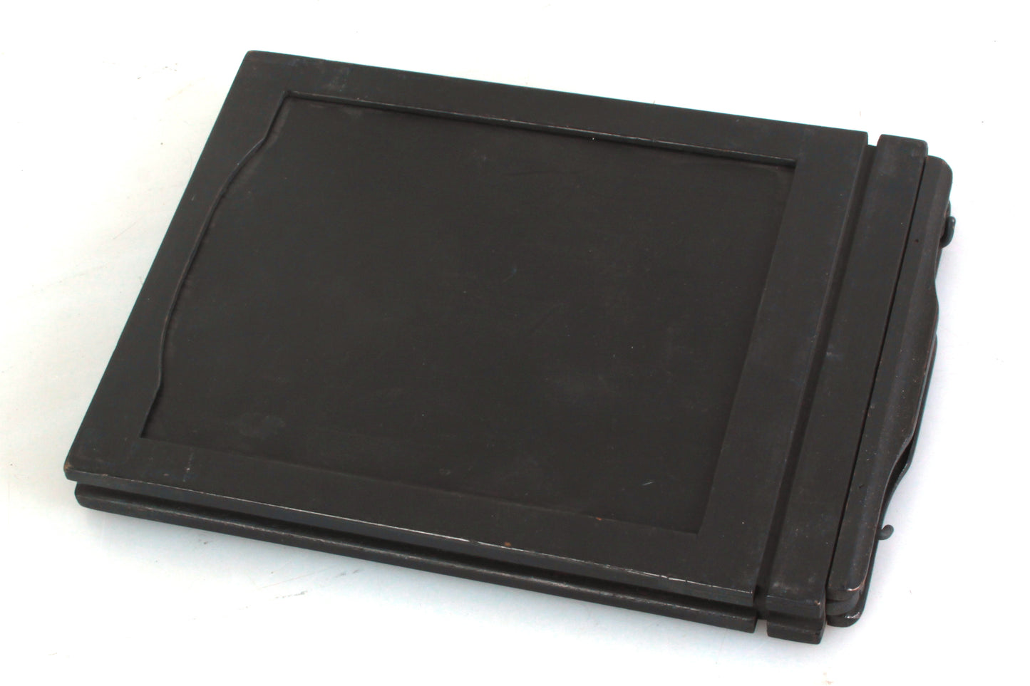 4x5 Glass Plate Holder Set of 2 Wooden Vintage