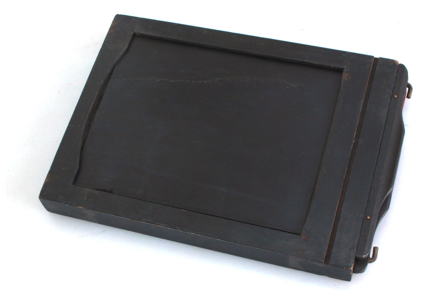 4x5 Glass Plate Holder Set of 2 Wooden Vintage