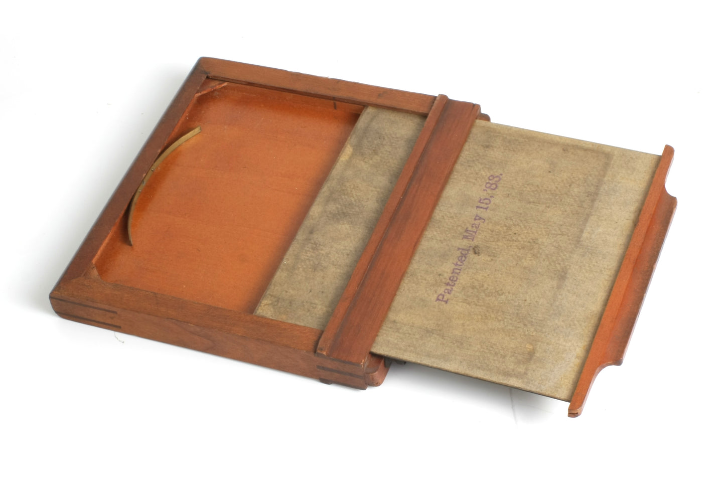 4 1/4 X 5 Negative Holder Wooden Vintage