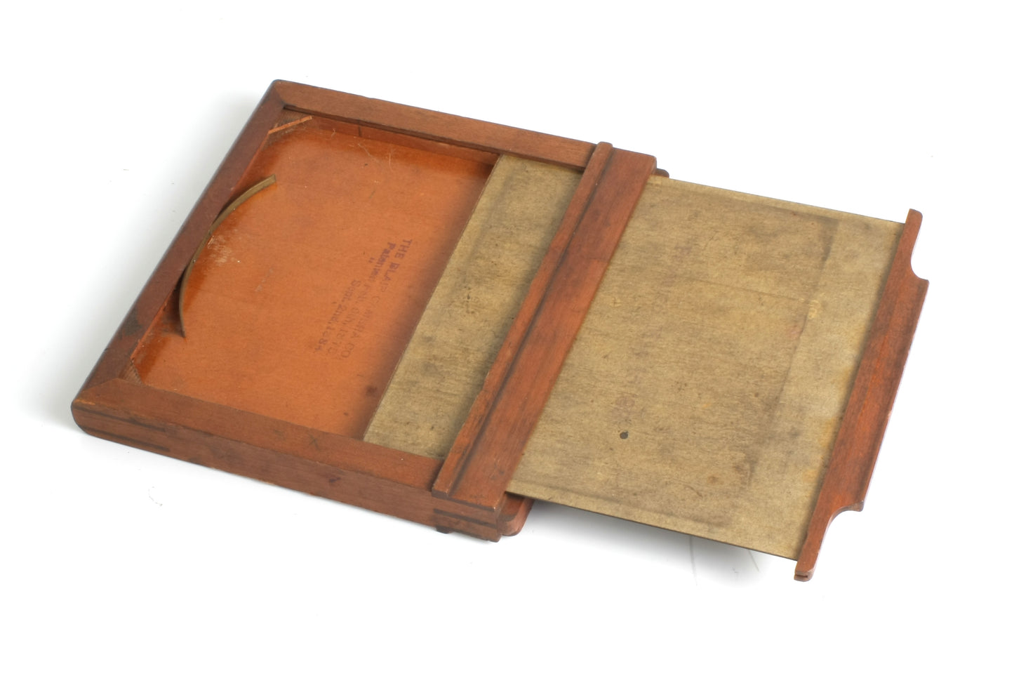 4 1/4 X 5 Negative Holder Wooden Vintage