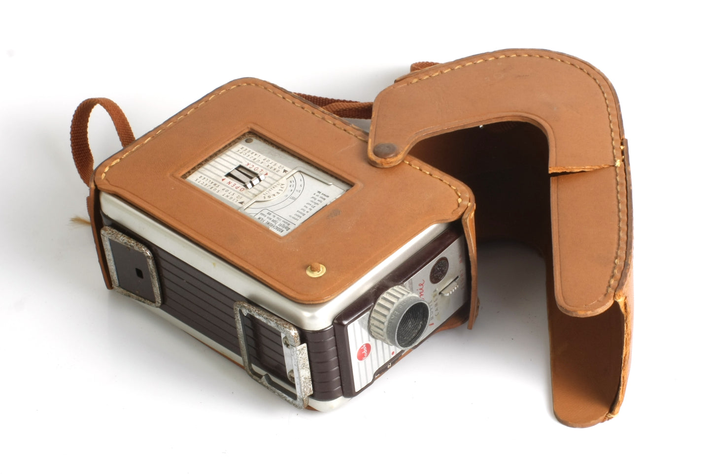 Kodak Brownie 8mm Art Deco Movie/Cine Camera w/ Original Case & Strap