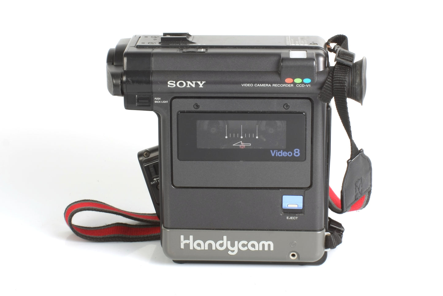 Sony Handycam Video 8 Camcorder w A/C Adapter & Case