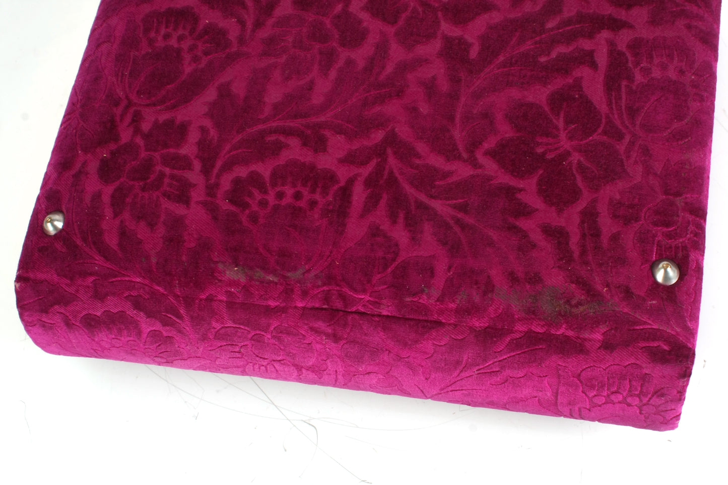 Victorian Cabinet Photo Album Floral Fabric From 1880s