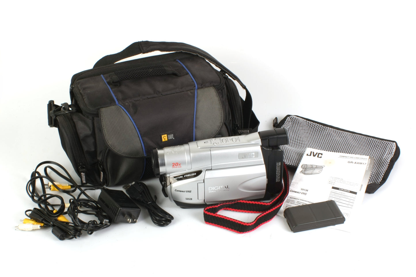 JVC GR-AXM17U VHS C Camcorder Prop/Display w/ Case