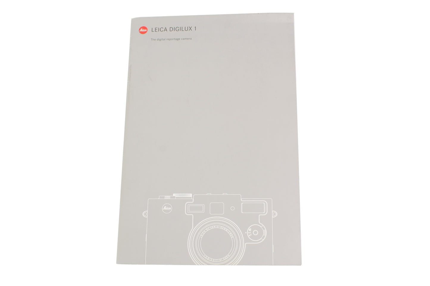 Digilux 1 Leica Product Brochure 2002 Genuine Original
