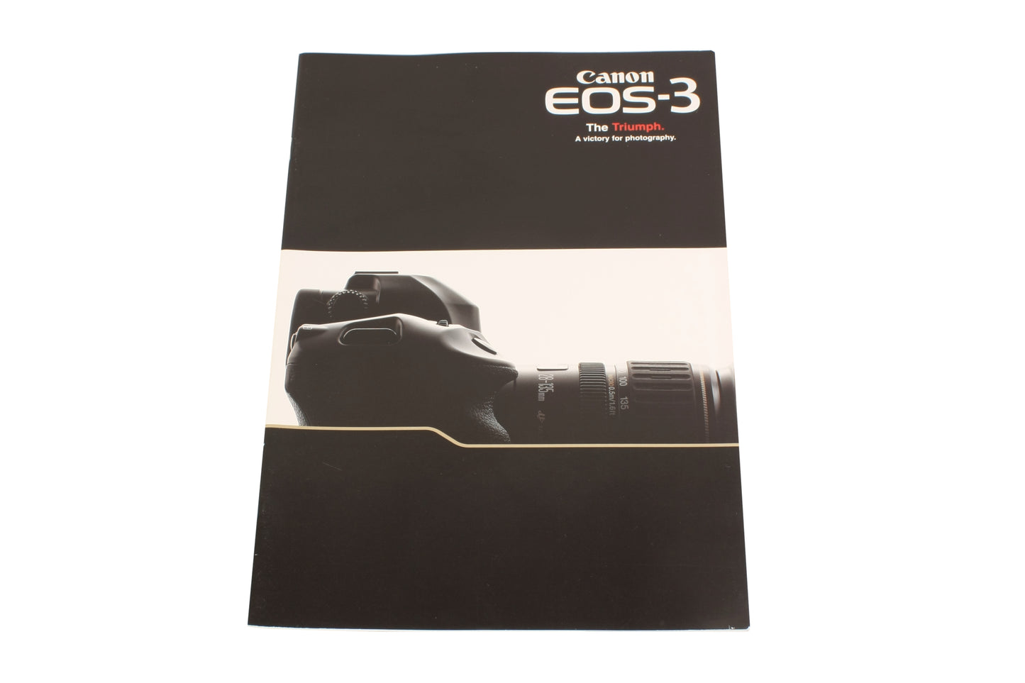 Canon EOS-3 Camera Brochure