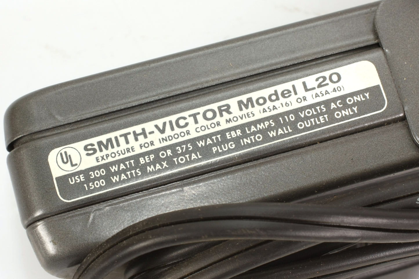 Smith-Victor 2 Lamp Bar Light Movie/Cine Hot Lights I.O.B.