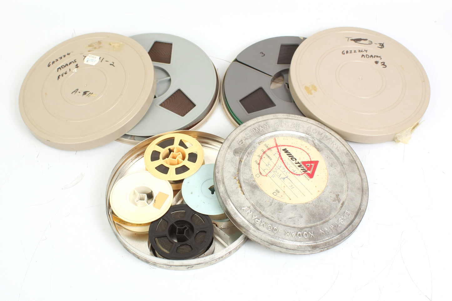 Movie Films Lot 400ft Grizzly Adams & 16mm Shorts
