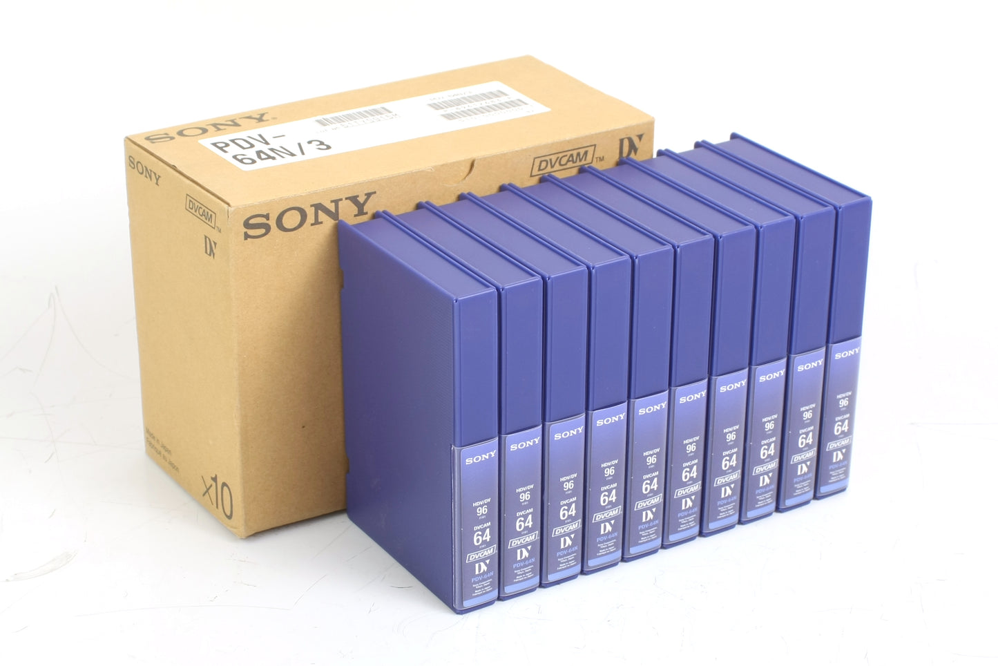 Sony PDV-64N DVCAM 64 Minute Tape (10 Pack)