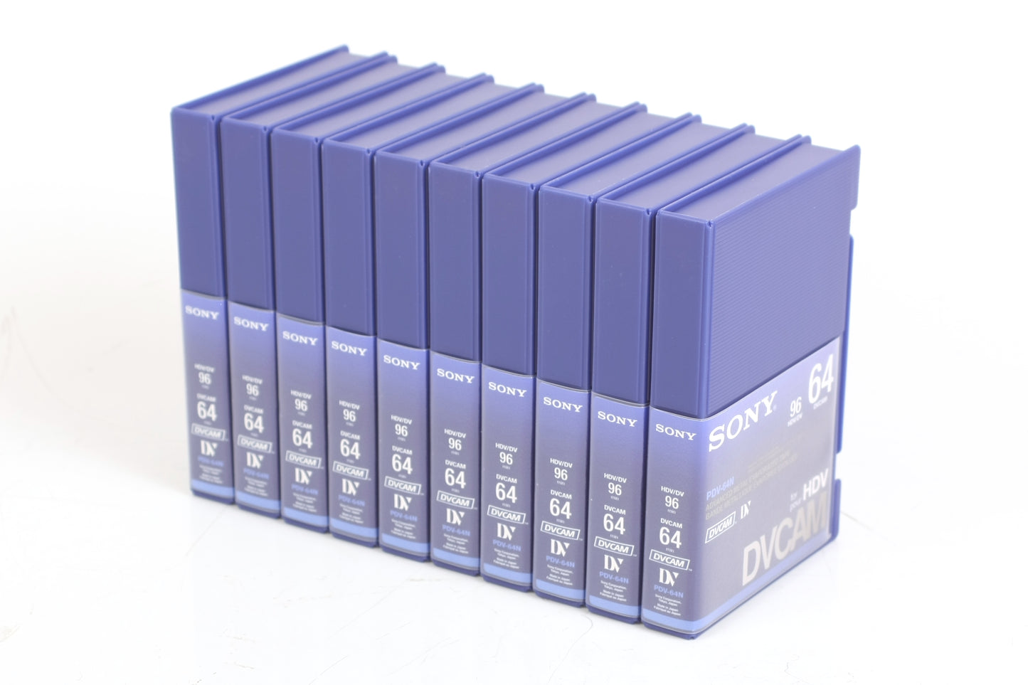 Sony PDV-64N DVCAM 64 Minute Tape (10 Pack)