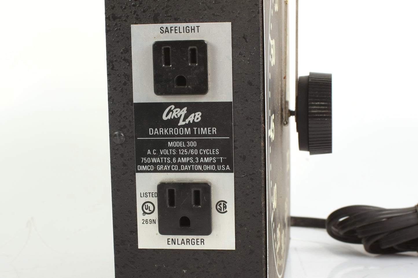 Gralab Darkroom Timer Model 300