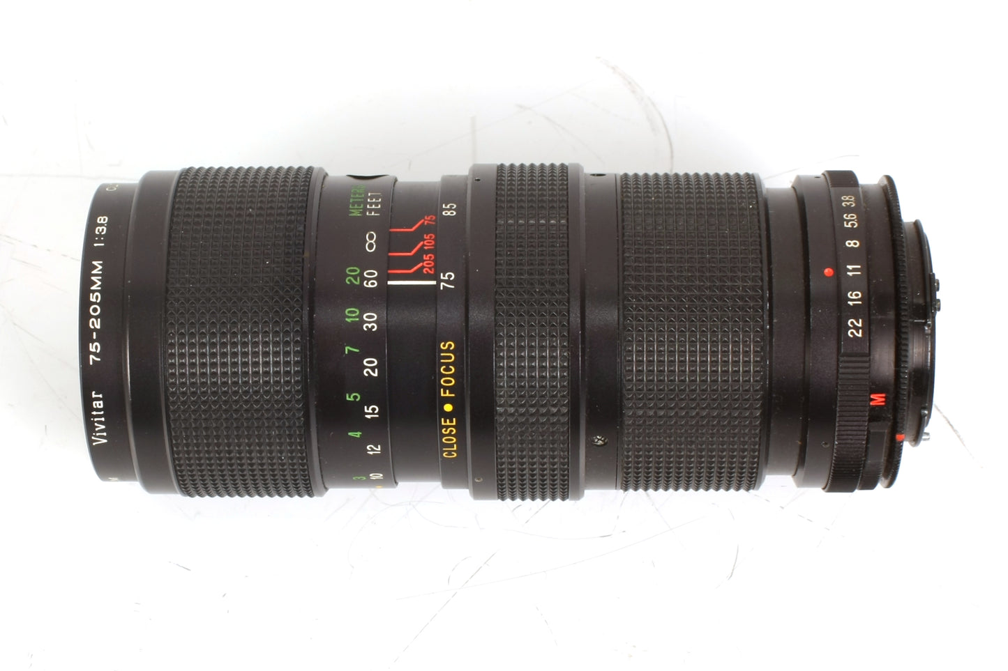 Vivitar 75-205mm 3.8 Lens for Pentax W/ Original Front Cap