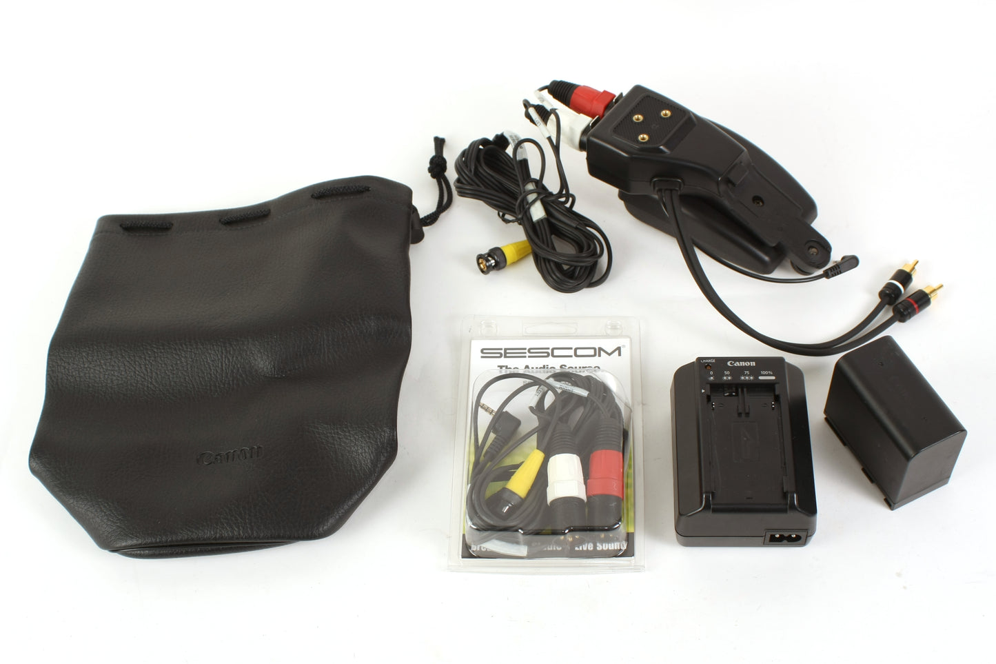 Canon XL1S Camcorder 16x Optical Zoom Lens MiniDV W Tapes/Hard Case/Extras