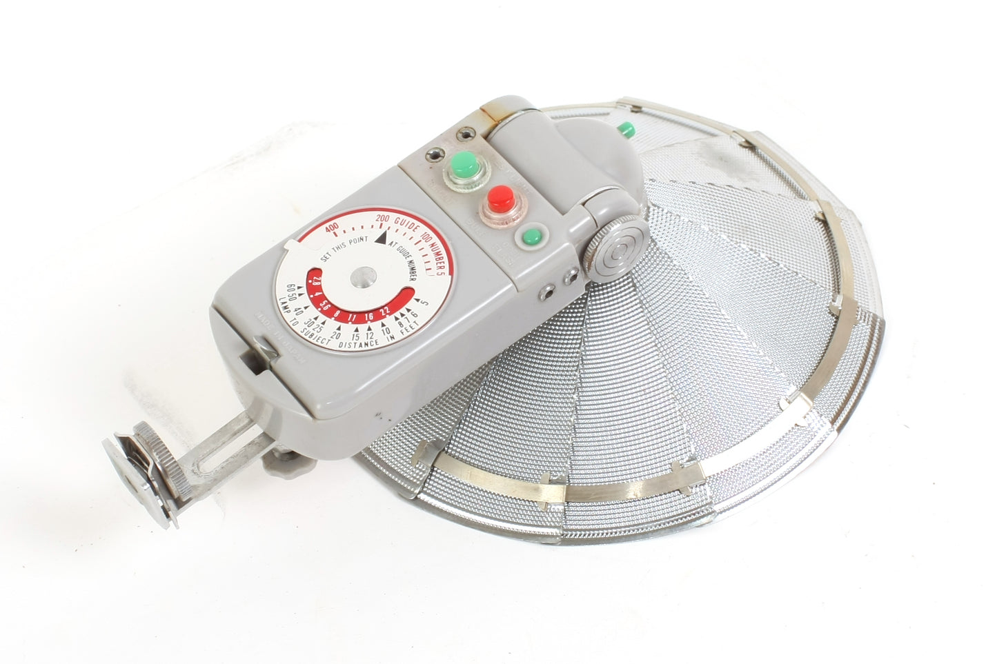 Avigo All-Mite Art Deco Fan Flash W/ Case - Prop/Display