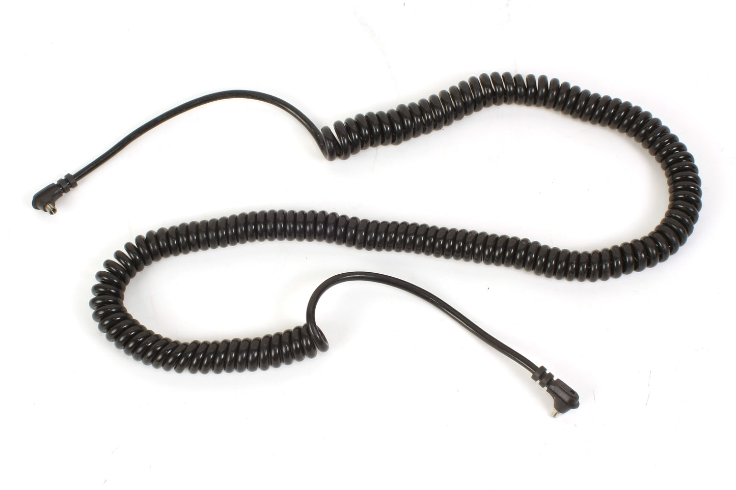 Flash Cord M-F PC/PC Coiled Extra Long