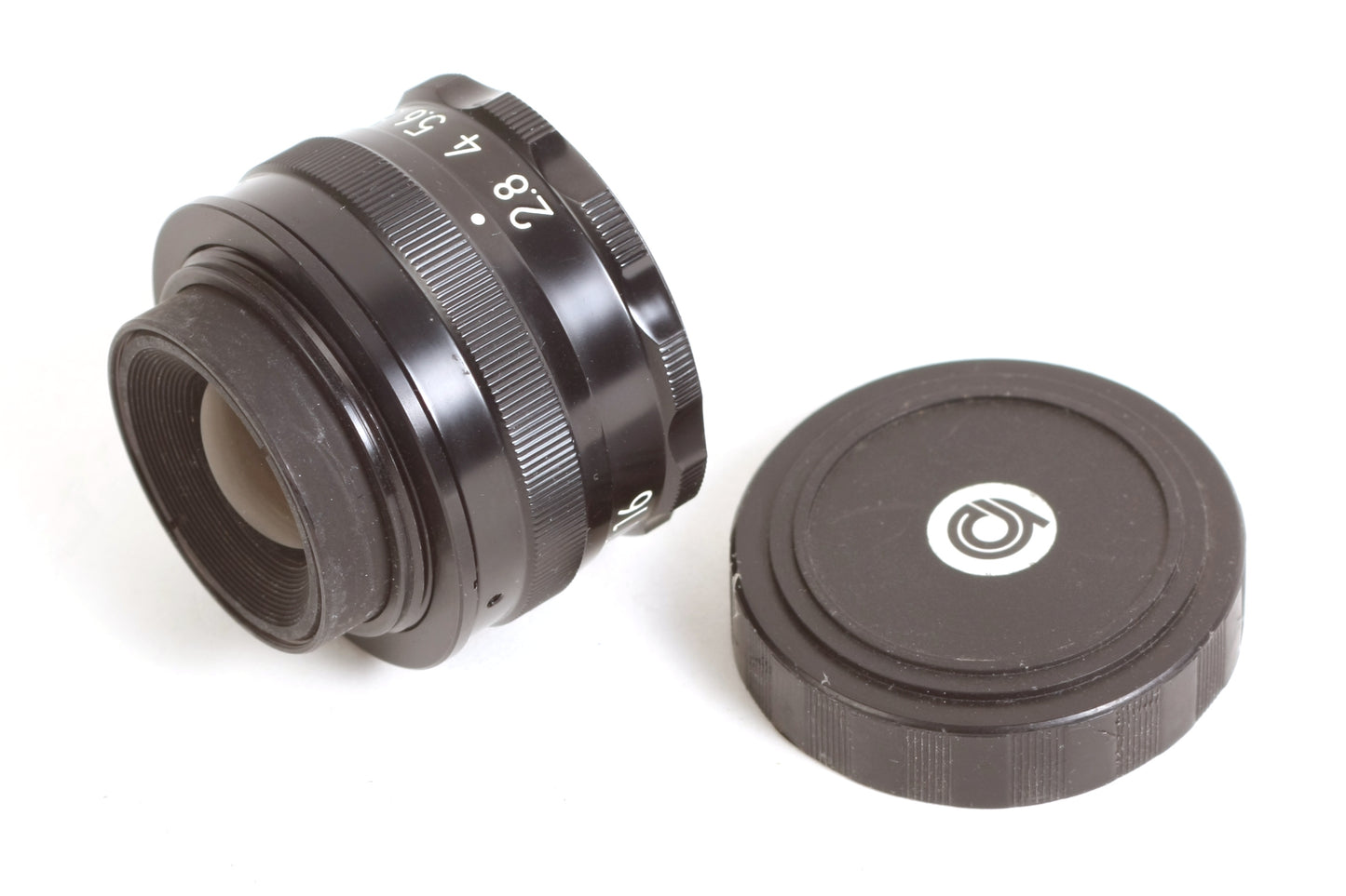 Nikon El-Nikkor Camera Lens 50mm F2.8 W/ Caps