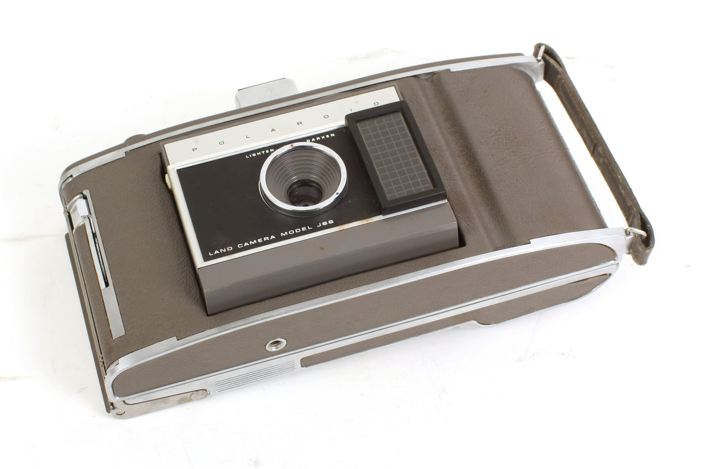 Polaroid Art Deco Camera W/ Case & Flash