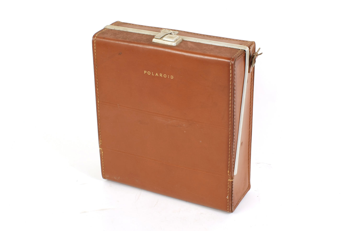 Polaroid Art Deco Camera W/ Case & Flash