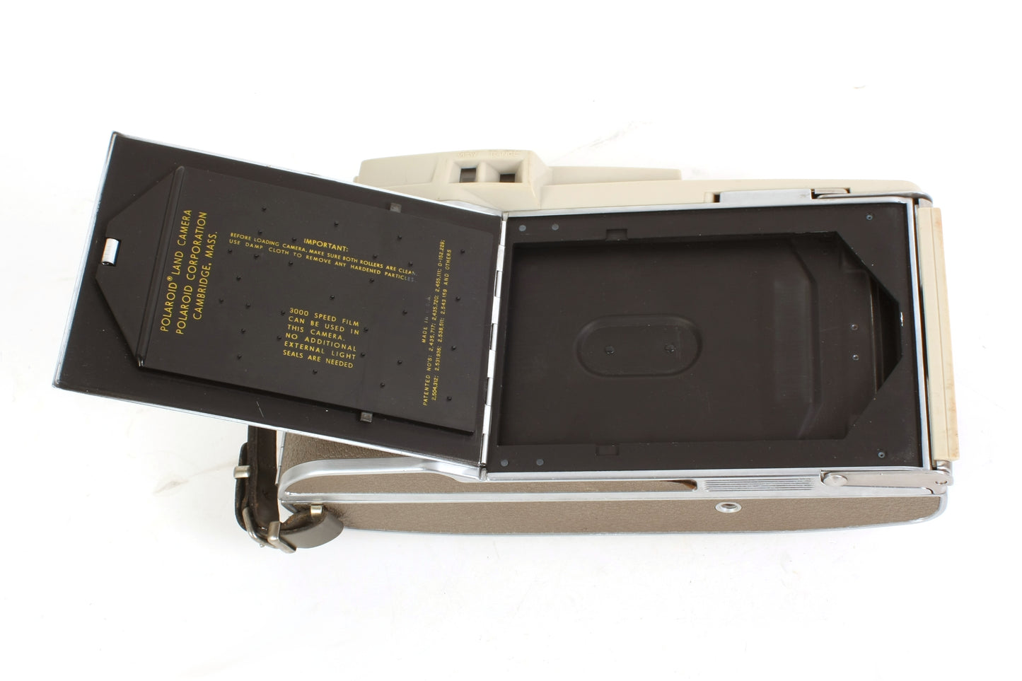 Vintage Polaroid Camera Outfit W/ Flash, Case, Manual - Display/Prop