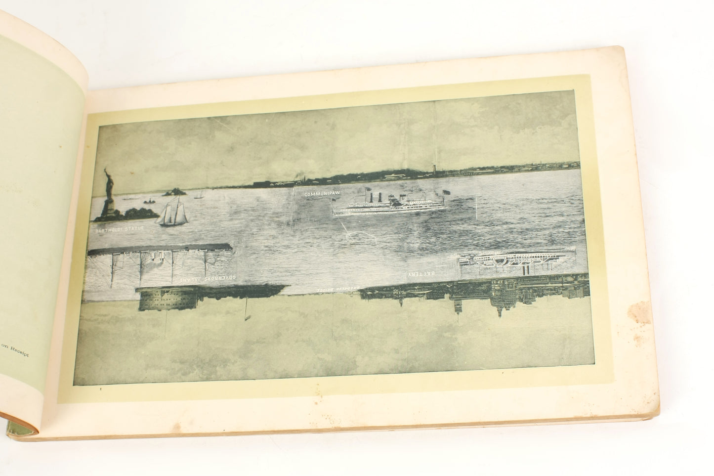 1899 Panorama of the Hudson, Bryant Literary Union Publisher