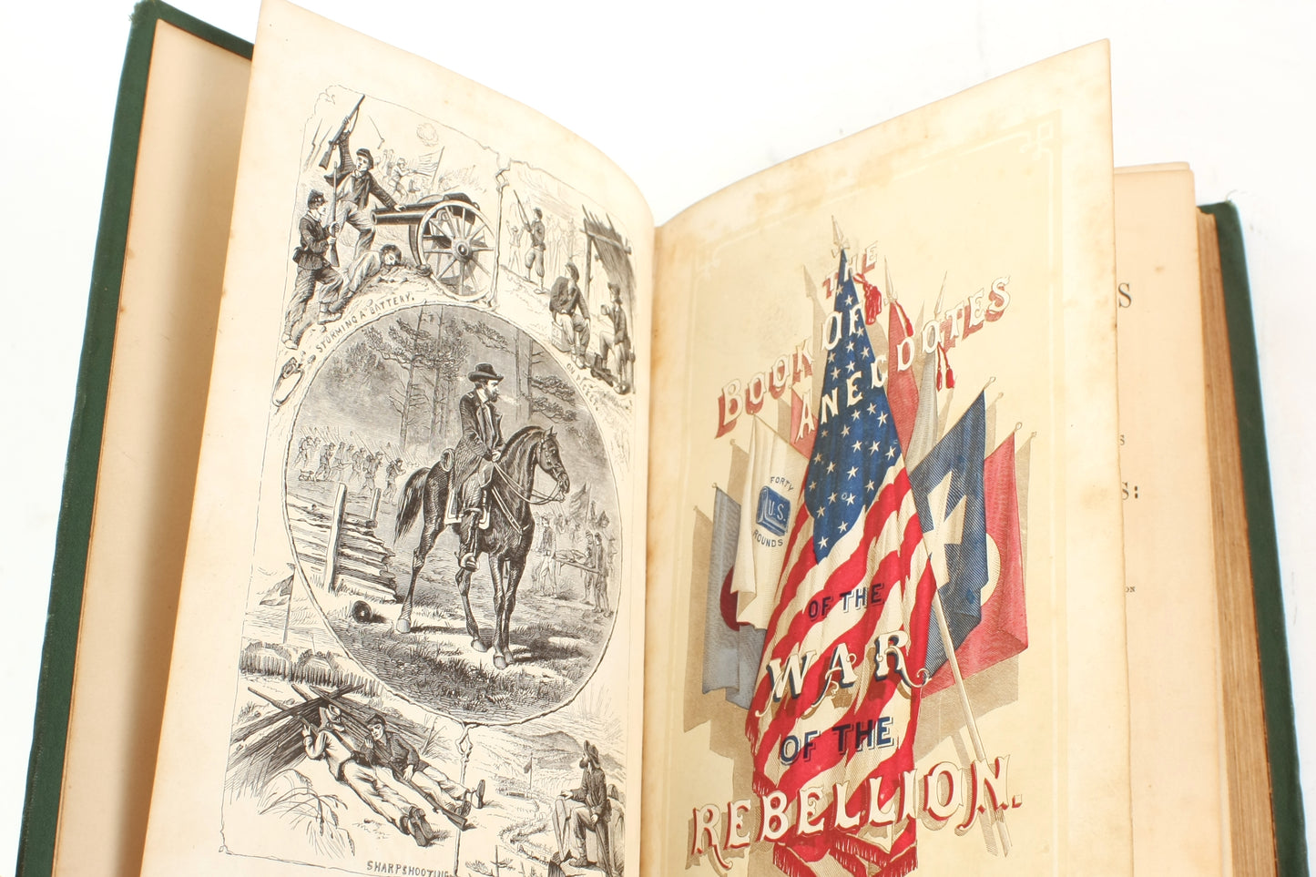 Pictorial Book of Anecdotes & Incidents of the War of the Rebellion 1866 1st Ed