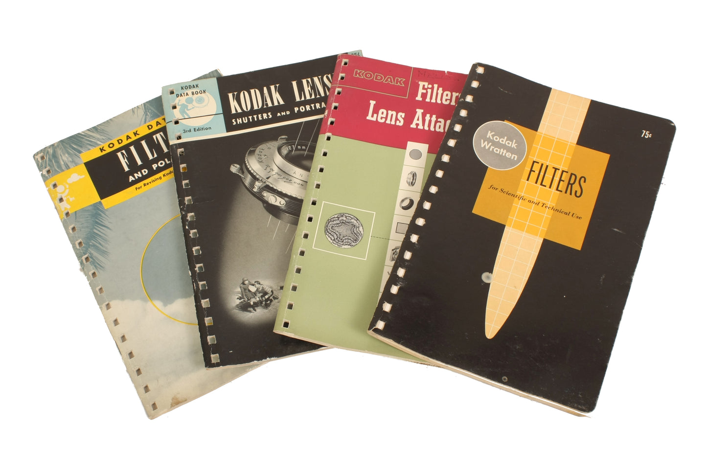 Kodak Books on Filters & Lenses Set of 4
