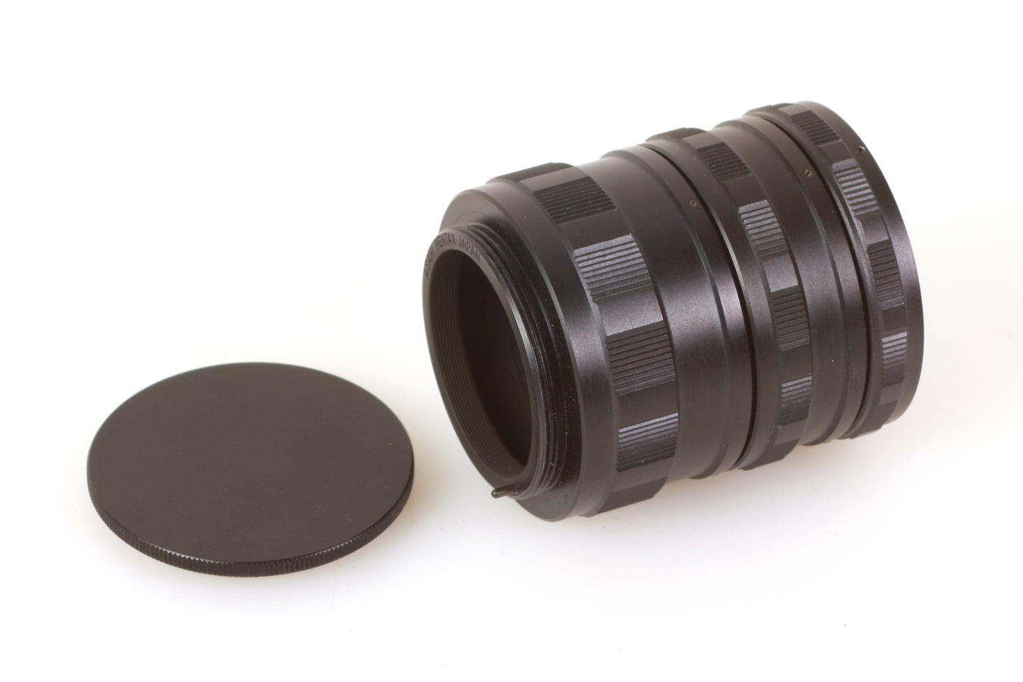 Asahi Pentax Extension Tube Set M42 Screw Mount W/ Cap & Case