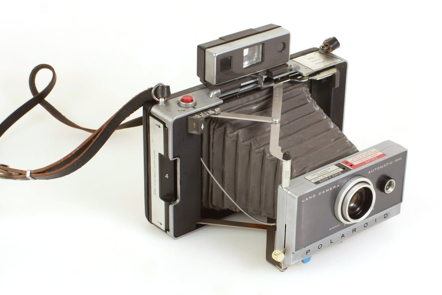 Polaroid 100 Land Camera W/ Strap & Manual - Prop/Display