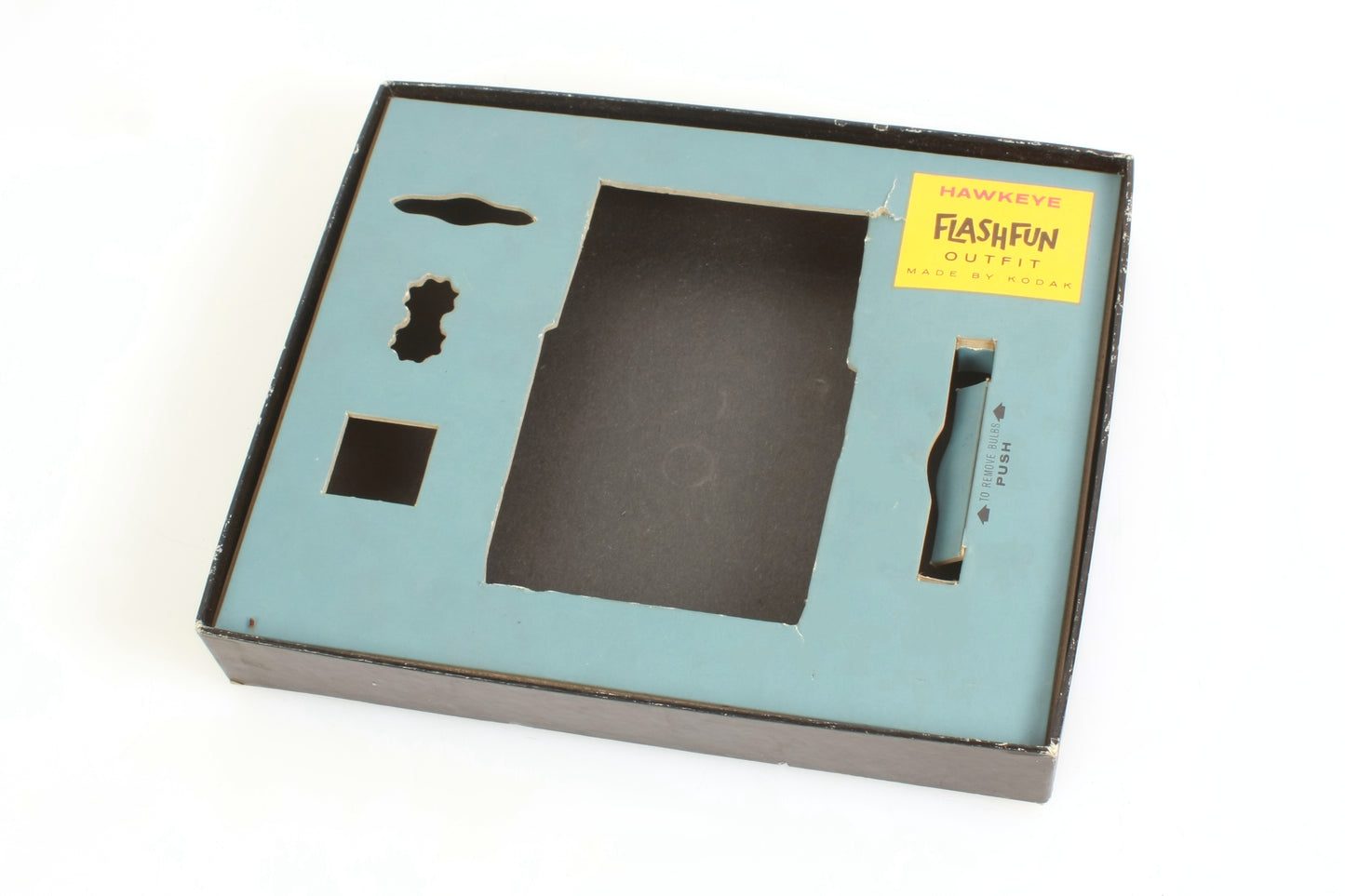 Vintage Antique Kodak Hawkeye Flashfun Camera Outfit Original Empty Box