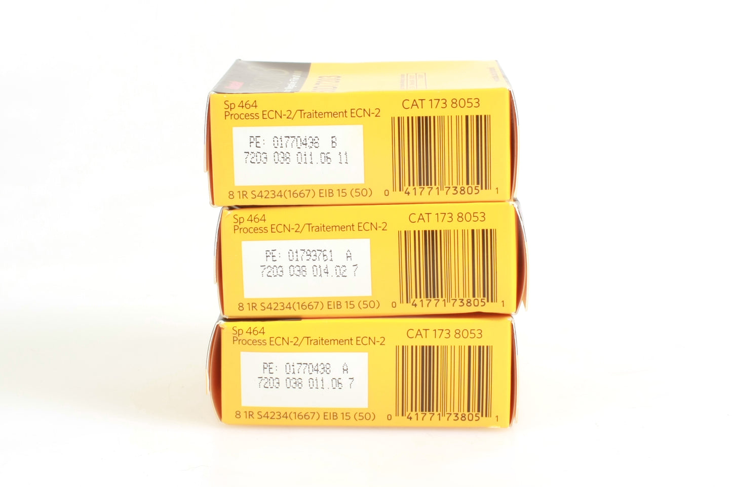 Kodak Vision3 50D Super 8mm Color Negative Film - Set of 3