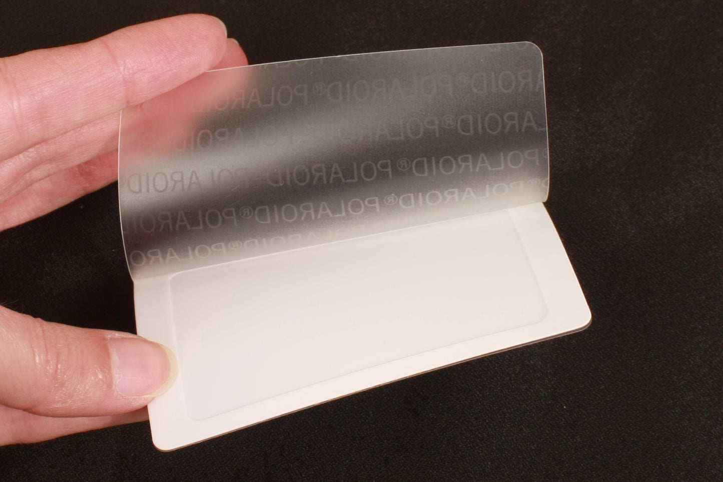 Polaroid ID Laminates 500 Clear Laminating Pouches 2 1/8 X 3 3/8 Inch W/ Mag Stripe