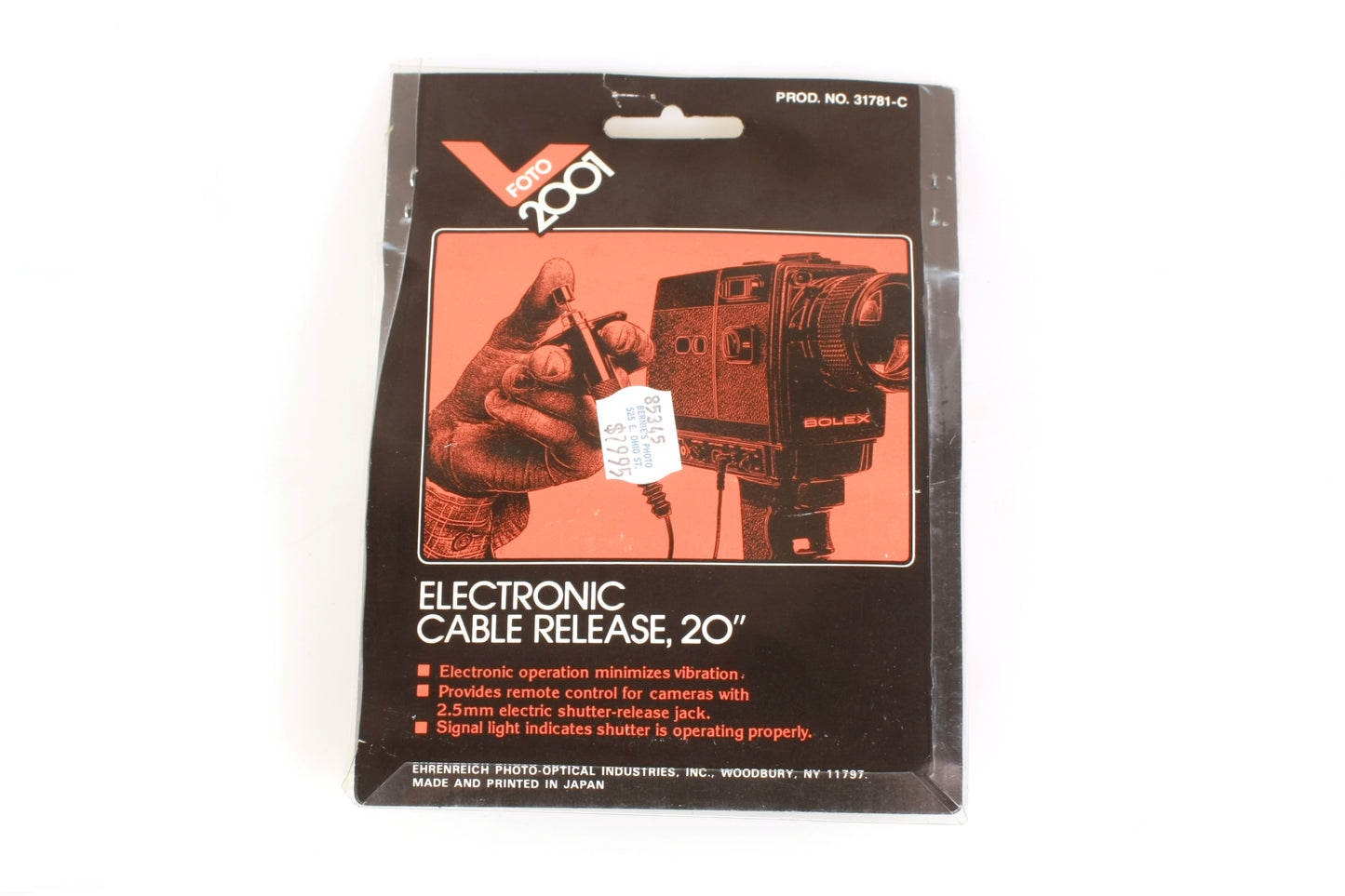 20 Inch Electronic Cable Release Foto 2001 31781-C
