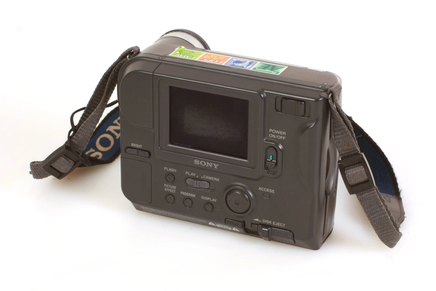 Sony MVC-FD73 0.3mp Mavica Digital Camera W/ Charger, Manual, 2 Batteries