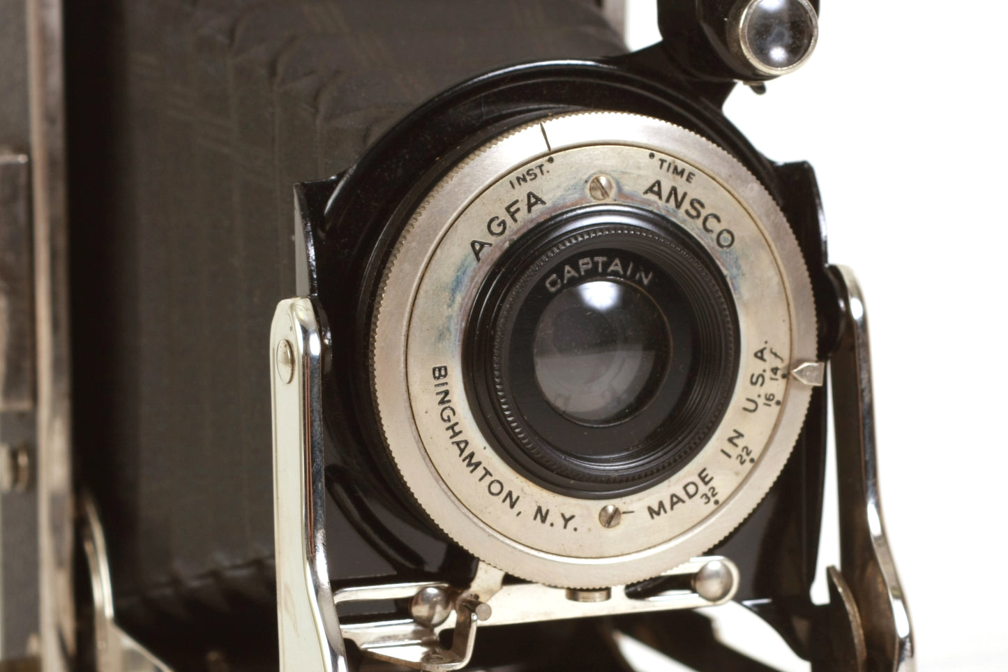 Agfa Ansco Captain Art Deco Bellows Camera