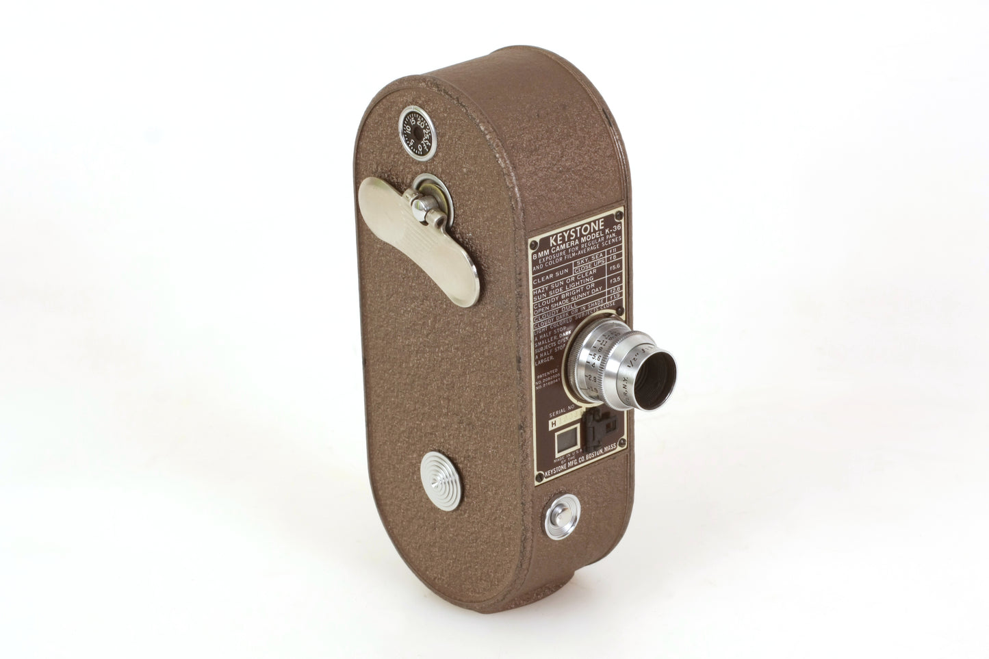 Keystone 8mm Art Deco Movie Camera