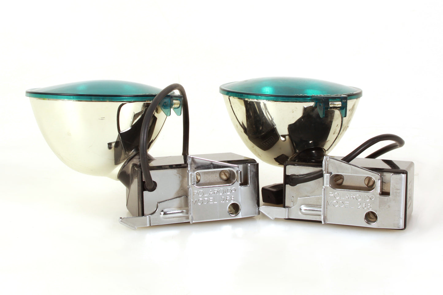 Polaroid Model 268 Flash Unit Set of 2