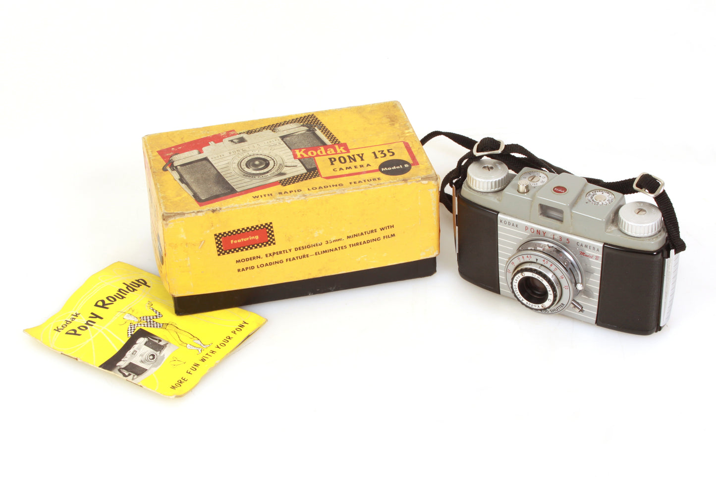 Kodak Pony Camera in Box Display or Prop