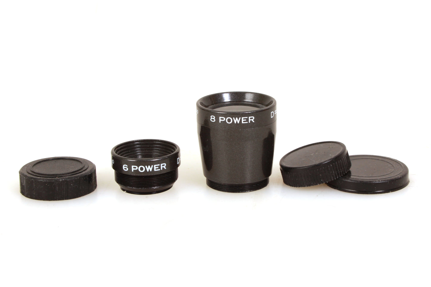 Vintage Bicky Monocular Japan 2 Lenses 6x & 8x Power Wide Angle 11 & 8.2