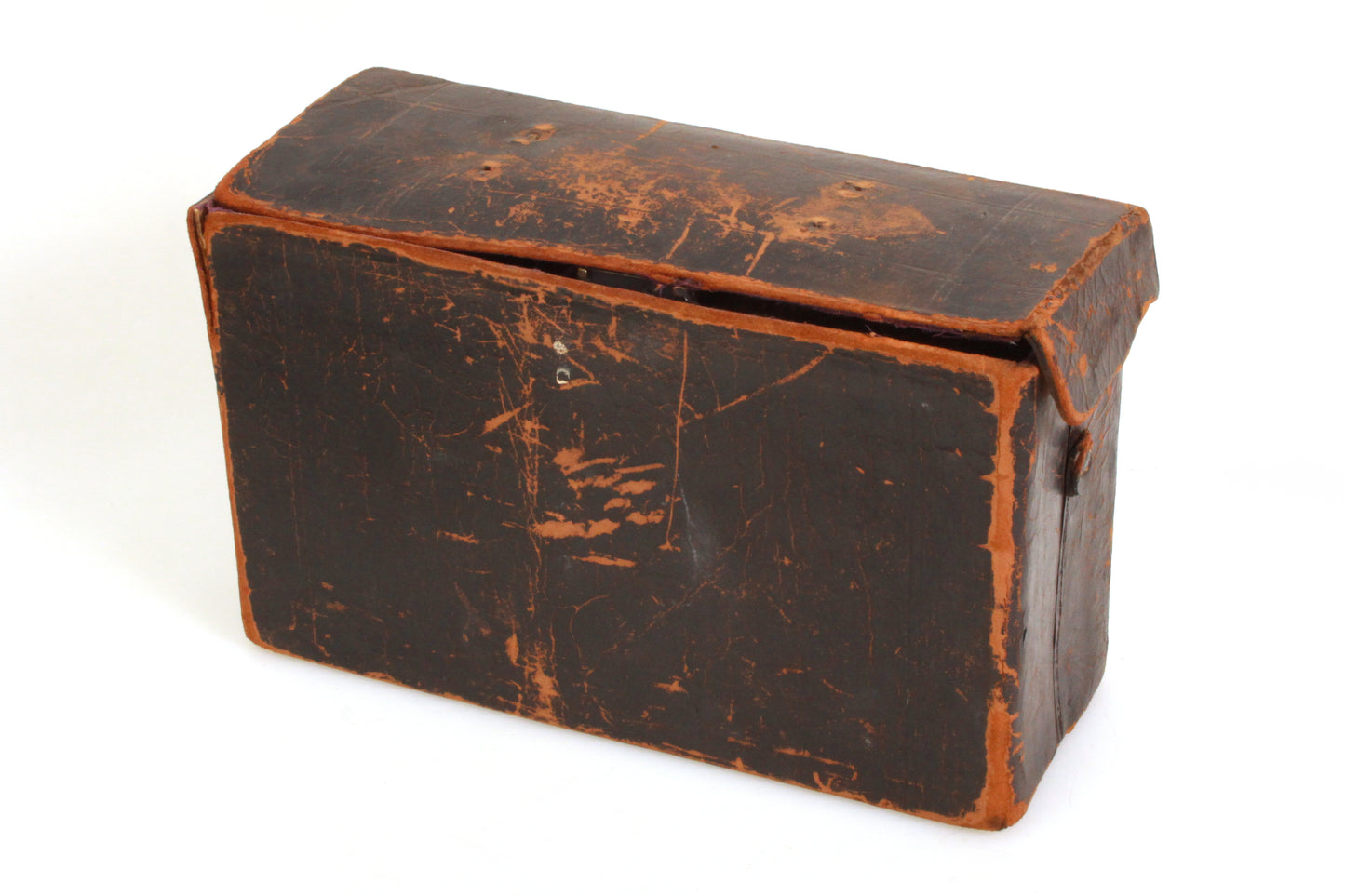 Rare Antique 1900 4x5 Century Wood Brass Folding Plate Camera W 6.8 Lens