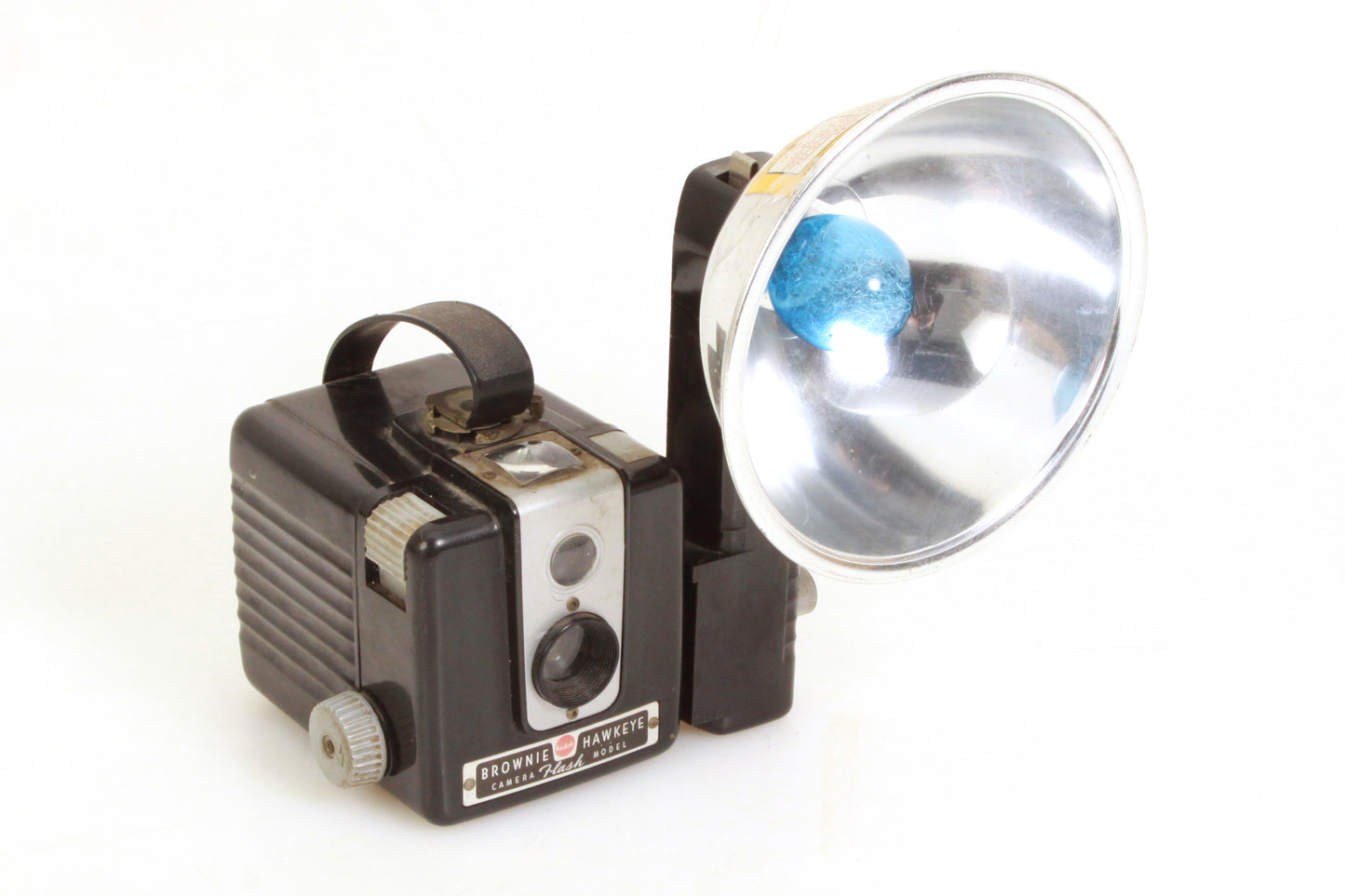 Kodak Brownie Hawkeye Art Deco Camera W/ Flash