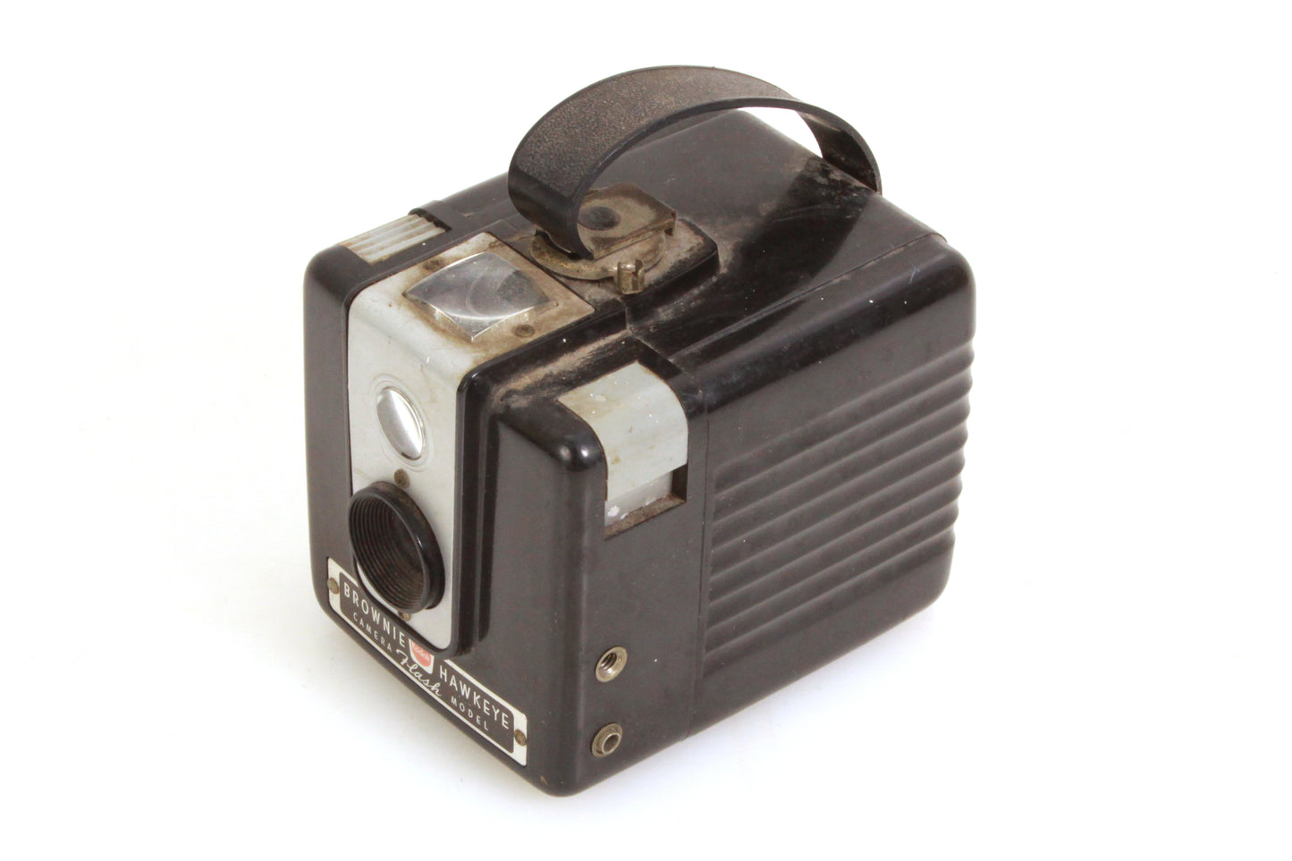 Kodak Brownie Hawkeye Art Deco Camera W/ Flash