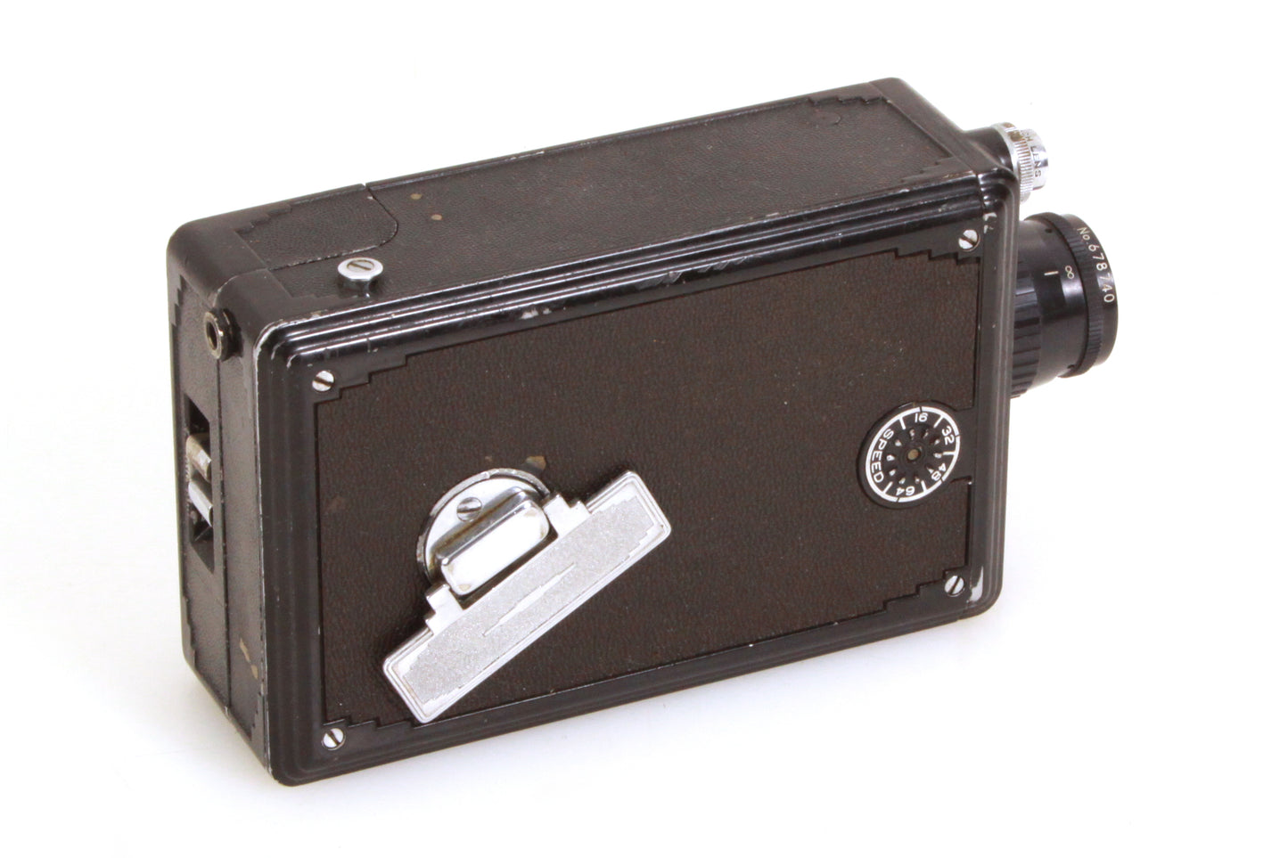 Art Deco Vintage Bell & Howell Filmo 141-B 16mm Movie Camera W/ 16mm 1.6 Lens
