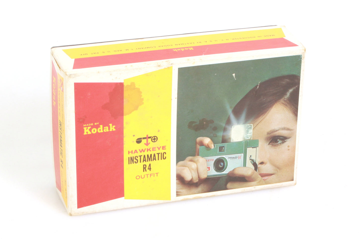 Kodak Hawkeye Instamatic R4 Camera Vintage With Box