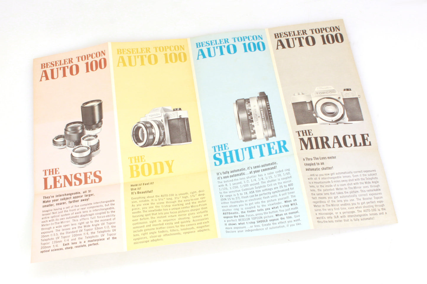 Beseler Topcon Auto 100 Brochure