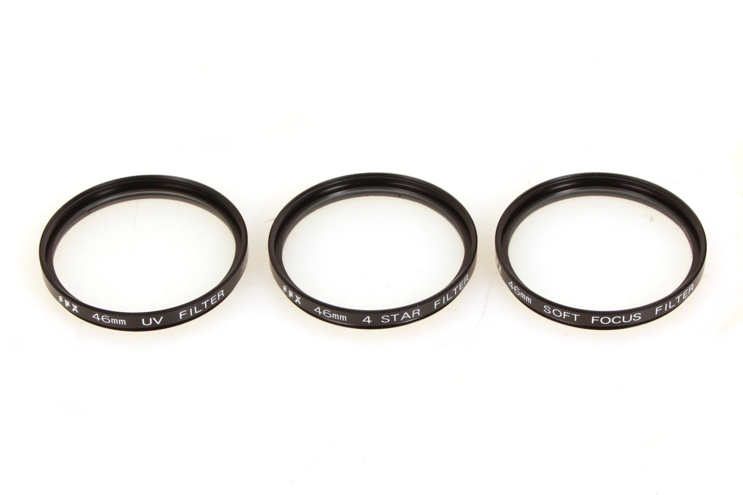 SFX 46mm Filter Set 3 in Case UV, Soft Focus, Star in Box