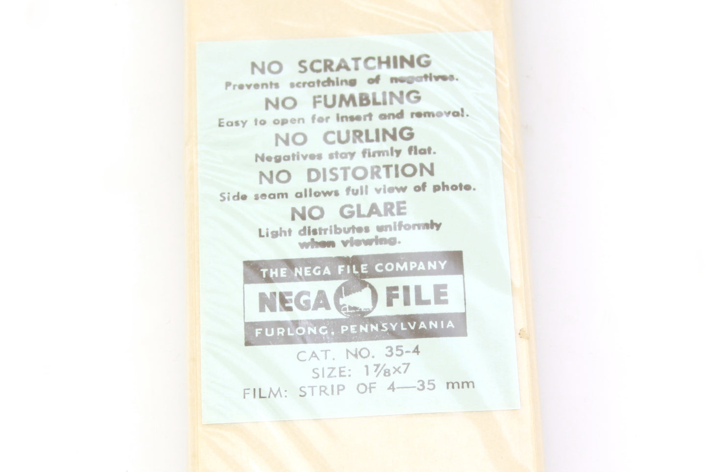NegaFile 35mm Negative Glassines Pack of 100