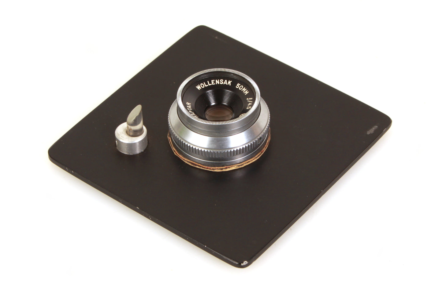 Beseler 4x4 Lens Board w/ 50mm 4.5 Lens for 23C 45M CB7 Enlarger